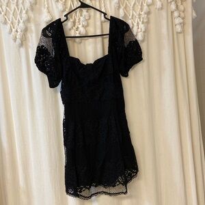 Free people lace little black dress